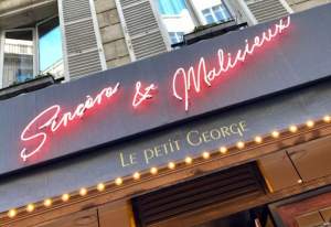 Le Petit George - Enseigne